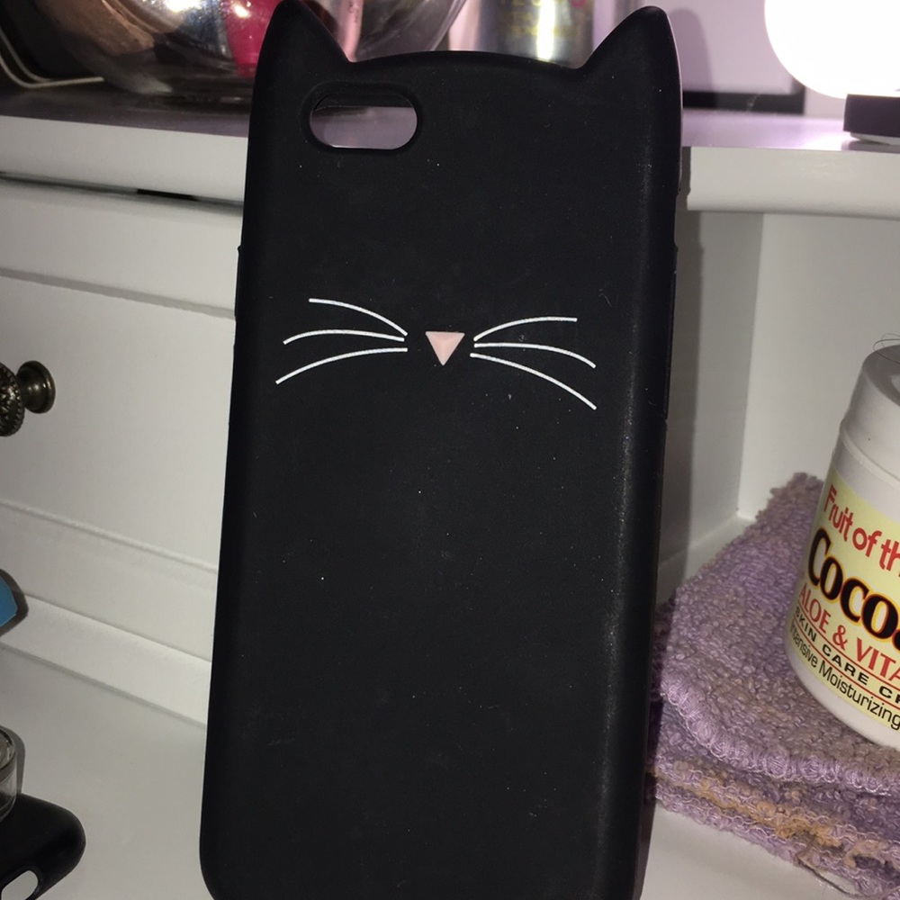 iPhone 6 cat case with ears and 3D nose